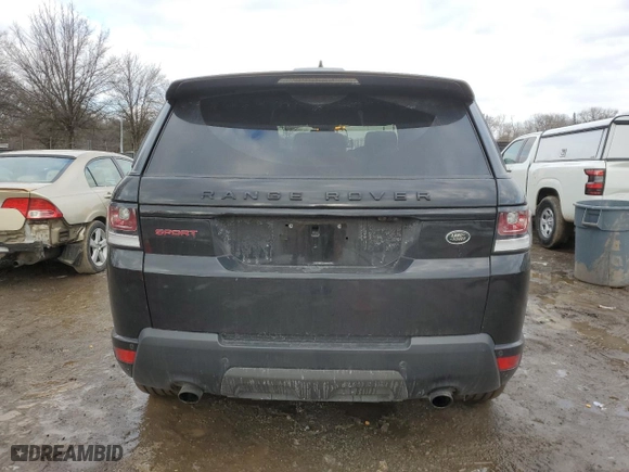 2017 Land Rover Range Rover Sport HSE Dynamic with VIN SALWV2FV0HA156838, listed as a Copart auction lot 41864095 with 112,529 mi miles and Salvage Title. Bid and sale history available at carsss.com. Image 6.
