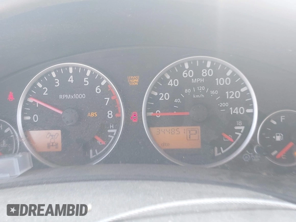 2006 Nissan Frontier SE with VIN 1N6AD07W46C447101, listed as a IAAI auction lot 42529907 with 344,851 mi miles and . Bid and sale history available at DreamBid. Image 7.