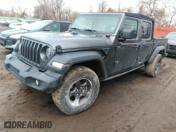 2021 Jeep Gladiator Sport S z VIN 1C6HJTAG3ML597041, wystawiony jako IAAI lot #41714640 z przebiegiem 46 402 mil mil oraz . Historia ofert i sprzedaży dostępna na DreamBid. Obrazek 18.