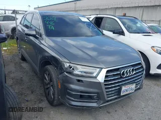 2017 Audi Q7 Premium with VIN WA1AAAF71HD010675, listed as a IAAI auction lot 41956959 with 136,549 mi miles and . Bid and sale history available at DreamBid. Image 1.