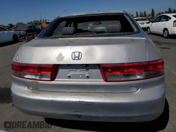 2003 Honda Accord LX with VIN JHMCM56313C005872, listed as a Copart auction lot 65050445 with 168,990 mi miles and Salvage title. Bid and sale history available at DreamBid. Image 6.