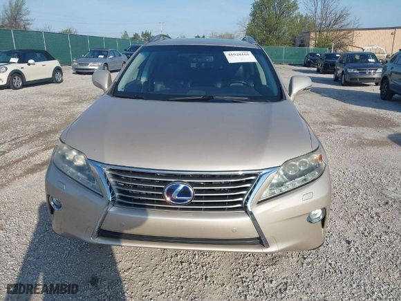 2013 Lexus RX 450h with VIN JTJBC1BA8D2054780, listed as a IAAI auction lot 41928161 with 160,154 mi miles. Bid and sale history available at carsss.com. Image 12.