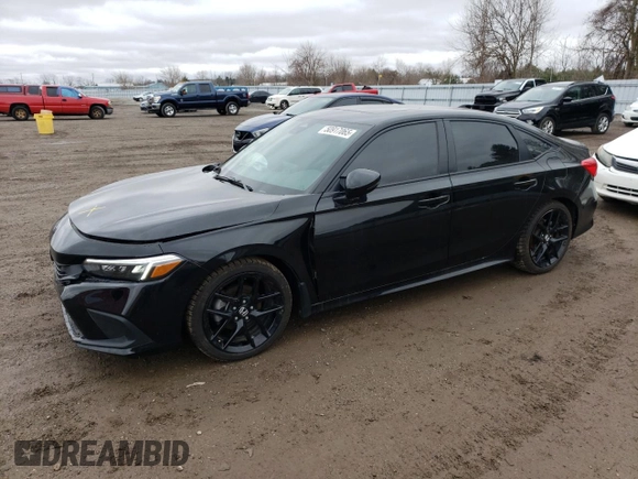 2024 Honda Civic Sport z VIN 2HGFE2F5XRH117539, wystawiony jako Copart lot #50917065 z przebiegiem 46 382 mil mil oraz Szkoda całkowita • Salvage title. Historia ofert i sprzedaży dostępna na DreamBid. Obrazek 1.