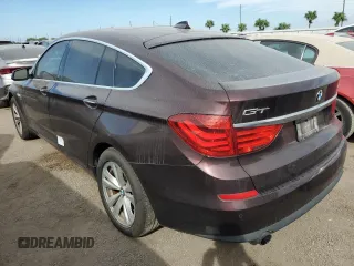 2011 BMW 5 Series GT 535i xDrive with VIN WBASP2C5XBC337779, listed as a Copart auction lot 76316594 with 105,600 mi miles and Salvage Title. Bid and sale history available at carsss.com. Image 2.
