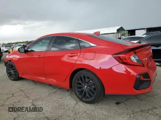 2020 Honda Civic Si z VIN 2HGFC1E54LH700973, wystawiony jako Copart lot #48518285 z przebiegiem 61 421 mil mil oraz Szkoda całkowita • Salvage title. Historia ofert i sprzedaży dostępna na DreamBid. Obrazek 2.
