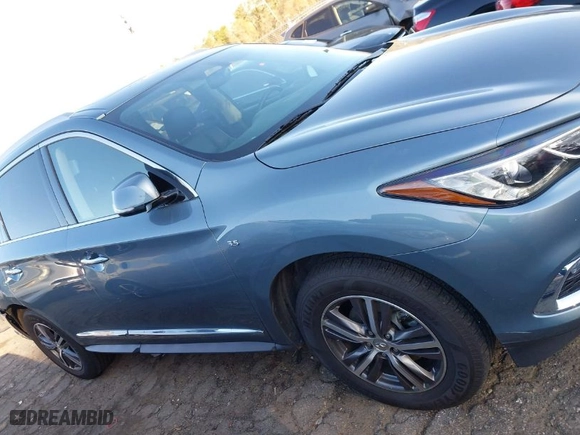 2017 Infiniti QX60 with VIN 5N1DL0MM1HC540050, listed as a IAAI auction lot 41832584 with 75,681 mi miles. Bid and sale history available at carsss.com. Image 13.