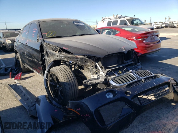2018 BMW X6 sDrive35i with VIN 5UXKU0C56J0G81014, listed as a Copart auction lot 58932340 with 41,045 mi miles. Bid and sale history available at carsss.com. Image 1.