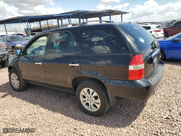 2003 Acura MDX Touring Pkg RES w/Navigation System with VIN 2HNYD18903H534870, listed as a Copart auction lot 51153555 with 259,424 mi miles and Salvage Title. Bid and sale history available at carsss.com. Image 2.