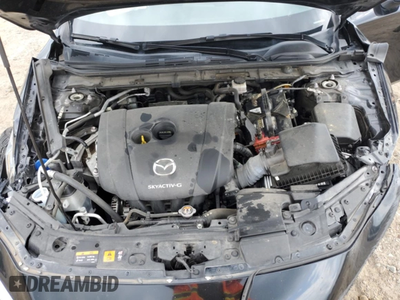 2021 Mazda 3 Select with VIN JM1BPABLXM1323702, listed as a Copart auction lot 58871235 with 84,298 mi miles and Salvage title. Bid and sale history available at DreamBid. Image 11.
