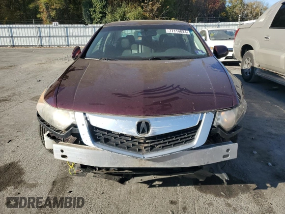2009 Acura TSX with VIN JH4CU26699C028253, listed as a Copart auction lot 77114024 with 114,773 mi miles and Salvage title. Bid and sale history available at DreamBid. Image 5.