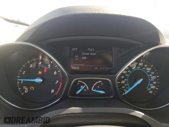 2013 Ford Escape SE with VIN 1FMCU0GX3DUA19981, listed as a Copart auction lot 60905255 with 212,730 mi miles and Salvage title. Bid and sale history available at DreamBid. Image 9.