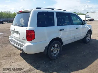 2003 Honda Pilot EX with VIN 2HKYF18593H613457, listed as a IAAI auction lot 42091759 with 297,397 mi miles. Bid and sale history available at carsss.com. Image 4.