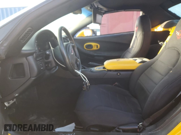 2004 Chevrolet Corvette with VIN 1G1YY32G045126125, listed as a Copart auction lot 77249344 with 12,493 mi miles and Salvage Title. Bid and sale history available at carsss.com. Image 7.