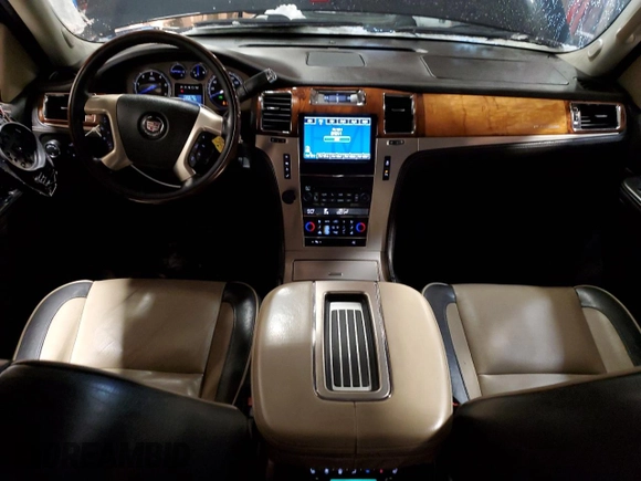 2013 Cadillac Escalade Platinum Edition with VIN 1GYS4DEFXDR106971, listed as a Copart auction lot 87660985 with 197,951 mi miles and Salvage Title. Bid and sale history available at carsss.com. Image 8.
