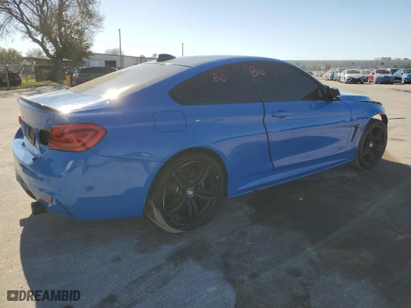 2015 BMW 4 Series 435i xDrive with VIN WBA3R5C53FK189597, listed as a Copart auction lot 45807065 with 105,313 mi miles and Salvage Title. Bid and sale history available at carsss.com. Image 3.