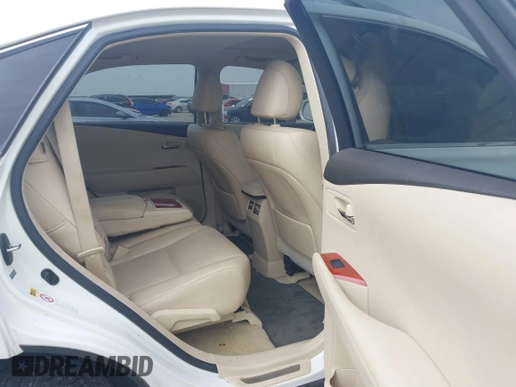 2011 Lexus RX 450h with VIN JTJBC1BA8B2419892, listed as a IAAI auction lot 41895740 with 132,428 mi miles and . Bid and sale history available at DreamBid. Image 8.