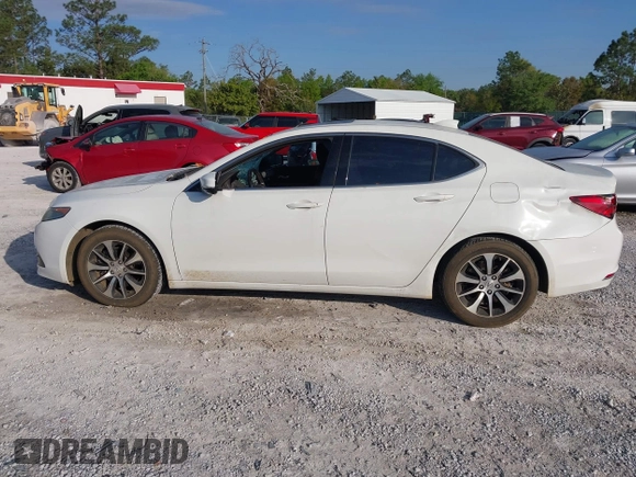 2016 Acura TLX with VIN 19UUB1F34GA001886, listed as a IAAI auction lot 41964297 with 87,847 mi miles. Bid and sale history available at carsss.com. Image 14.