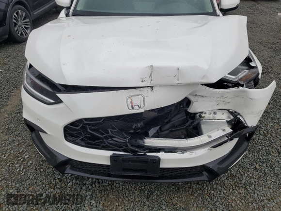 2025 Honda HR-V EX-L with VIN 3CZRZ1H71SM708756, listed as a Copart auction lot 48896755 with 5,231 mi miles and Salvage Title. Bid and sale history available at carsss.com. Image 12.