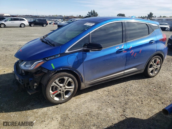 2018 Chevrolet Bolt EV LT with VIN 1G1FW6S06J4130599, listed as a Copart auction lot 46073005 with 385,954 mi miles and Salvage Title. Bid and sale history available at carsss.com. Image 1.
