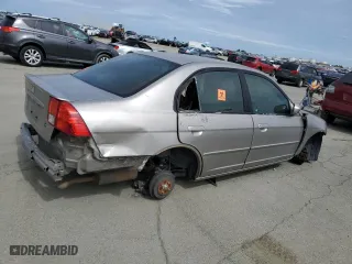 2004 Honda Civic Hybrid with VIN JHMES95684S006204, listed as a Copart auction lot 49134895 with 0 mi miles and Salvage Title. Bid and sale history available at carsss.com. Image 3.