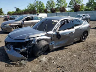 2024 Acura Integra w/A-Spec Package with VIN 19UDE4H38RA017789, listed as a Copart auction lot 58932035 with 35,271 mi miles and Salvage title. Bid and sale history available at DreamBid. Image 1.