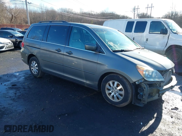 2008 Honda Odyssey EX-L with VIN 5FNRL38708B401000, listed as a IAAI auction lot 41149690 with 111,398 mi miles. Bid and sale history available at carsss.com. Image 1.