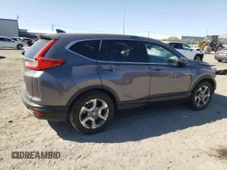 2017 Honda CR-V EX-L with VIN 7FARW1H82HE013842, listed as a Copart auction lot 76129104 with 152,639 mi miles and Salvage Title. Bid and sale history available at carsss.com. Image 3.