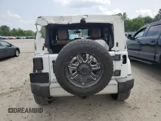 2015 Jeep Wrangler Unlimited Sahara with VIN 1C4HJWEG7FL671259, listed as a Copart auction lot 60151225 with 81,281 mi miles and Clean title. Bid and sale history available at DreamBid. Image 6.