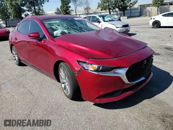 2019 Mazda 3 w/Select with VIN JM1BPACL2K1113526, listed as a Copart auction lot 46502465 with Not Provided miles and Salvage Title. Bid and sale history available at carsss.com. Image 10.