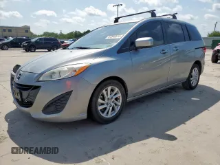 2012 Mazda 5 Sport with VIN JM1CW2BL2C0140909, listed as a Copart auction lot 61840615 with 155,863 mi miles and Salvage title. Bid and sale history available at DreamBid. Image 1.