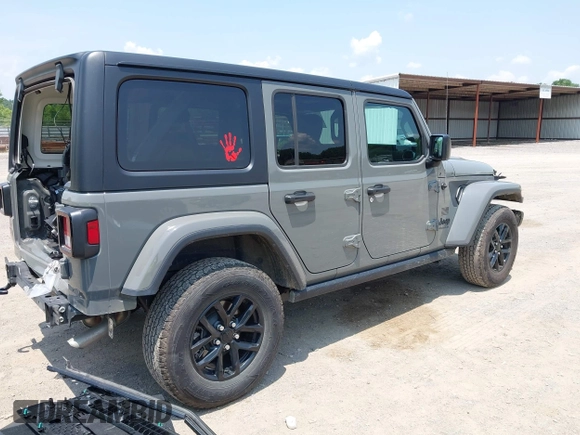 2023 Jeep Wrangler Sport Altitude с VIN 1C4HJXDG6PW576179, выставлен на аукционе IAAI как лот 42345627 с пробегом 20 112 миль миль и . История ставок и продаж доступна на DreamBid. Изображение 4.