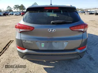 2017 Hyundai Tucson SE z VIN KM8J33A40HU293171, wystawiony jako Copart lot #48566155 z przebiegiem 23 366 mil mil oraz Szkoda całkowita • Salvage title. Historia ofert i sprzedaży dostępna na DreamBid. Obrazek 6.