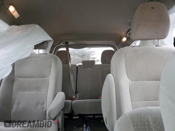 2017 Toyota Sienna LE with VIN 5TDJZ3DC7HS185821, listed as a Copart auction lot 45869055 with 99,169 mi miles and Salvage Title. Bid and sale history available at carsss.com. Image 10.
