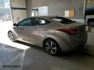 2016 Hyundai Elantra GL with VIN 5NPDH4AE2GH799014, listed as a Copart auction lot 43185425 with 176,286 mi miles and Salvage Title. Bid and sale history available at carsss.com. Image 2.