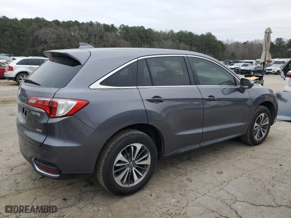 2018 Acura RDX w/Advance Pkg with VIN 5J8TB4H72JL000115, listed as a Copart auction lot 44157335 with 121,870 mi miles and Salvage Title. Bid and sale history available at carsss.com. Image 3.