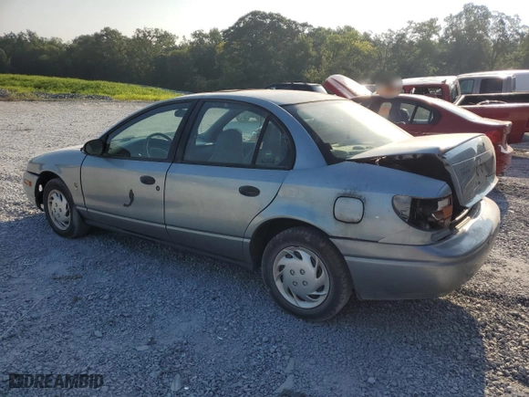 2001 Saturn SL with VIN 1G8ZH52891Z331800, listed as a Copart auction lot 65522914 with 196,336 mi miles and Salvage Title. Bid and sale history available at carsss.com. Image 2.