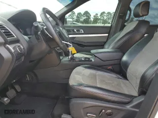 2017 Ford Explorer XLT with VIN 1FM5K7D88HGA73382, listed as a Copart auction lot 50251595 with 187,773 mi miles and Salvage Title. Bid and sale history available at carsss.com. Image 7.