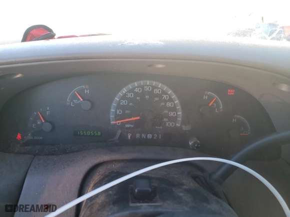 1999 Ford F-150 Work Series with VIN 1FTRF17W9XKB35000, listed as a Copart auction lot 86001964 with 155,055 mi miles and Salvage Title. Bid and sale history available at carsss.com. Image 9.