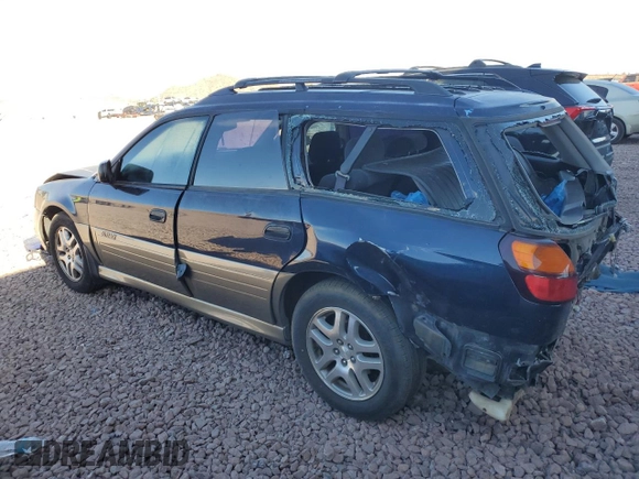2003 Subaru Legacy Outback z VIN 4S3BH665X37650974, wystawiony jako Copart lot #41508225 z przebiegiem 166 975 mil mil oraz Szkoda całkowita • Salvage title. Historia ofert i sprzedaży dostępna na DreamBid. Obrazek 2.