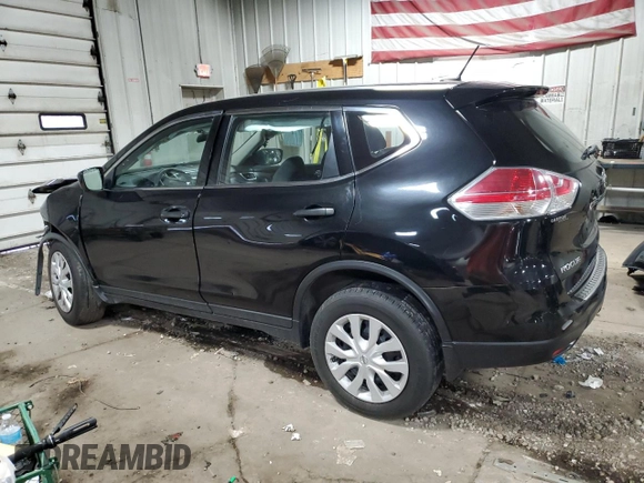 2016 Nissan Rogue S with VIN JN8AT2MV9GW134420, listed as a Copart auction lot 51180885 with 82,631 mi miles and Non Repairable. Bid and sale history available at DreamBid. Image 2.