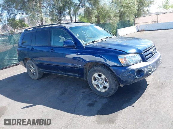 2004 Toyota Highlander with VIN JTEDD21AX40084354, listed as a IAAI auction lot 42016996 with Not provided miles and . Bid and sale history available at DreamBid. Image 1.