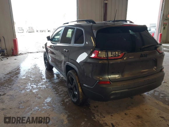 2023 Jeep Cherokee Altitude Lux with VIN 1C4PJMMB7PD107404, listed as a IAAI auction lot 41458661 with 30,683 mi miles. Bid and sale history available at carsss.com. Image 3.