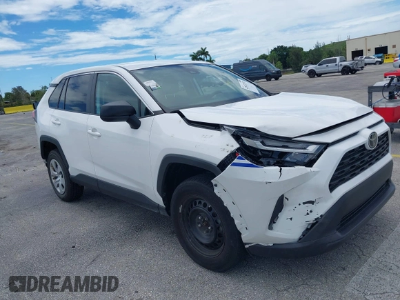 2023 Toyota RAV4 LE z VIN 2T3H1RFV7PC240872, wystawiony jako IAAI lot #42822151 z przebiegiem 18 185 mil mil oraz . Historia ofert i sprzedaży dostępna na DreamBid. Obrazek 6.