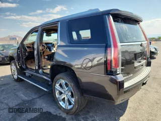 2017 Cadillac Escalade Platinum z VIN 1GYS4DKJ5HR249101, wystawiony jako Copart lot #60306915 z przebiegiem Nie podano mil oraz Czysty tytuł • Clean title. Historia ofert i sprzedaży dostępna na DreamBid. Obrazek 2.