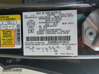 2020 Ford Fusion Hybrid Titanium with VIN 3FA6P0RU1LR139527, listed as a Copart auction lot 47348495 with 75,405 mi miles and Salvage Title. Bid and sale history available at carsss.com. Image 12.