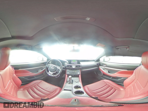 2017 Lexus RC 350 with VIN JTHSE5BC1H5007504, listed as a Copart auction lot 46390685 with 98,959 mi miles and Salvage title. Bid and sale history available at DreamBid. Image 13.