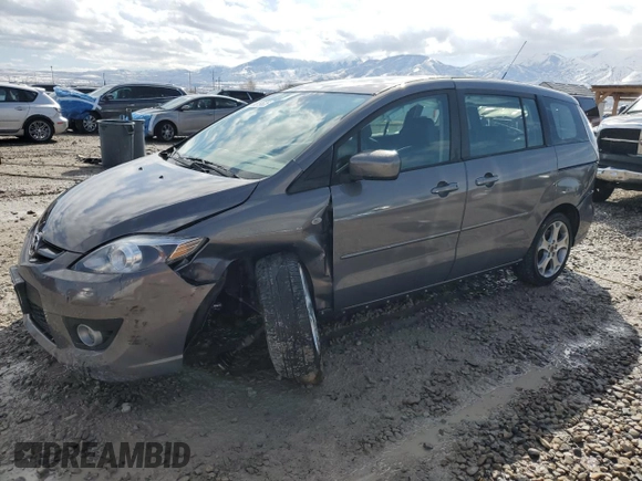 2009 Mazda 5 Touring with VIN JM1CR29L290348021, listed as a Copart auction lot 49879525 with 84,285 mi miles and Salvage title. Bid and sale history available at DreamBid. Image 1.