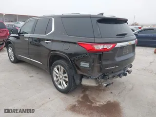 2018 Chevrolet Traverse High Country with VIN 1GNEVKKW6JJ195092, listed as a IAAI auction lot 41650118 with 92,021 mi miles. Bid and sale history available at carsss.com. Image 3.