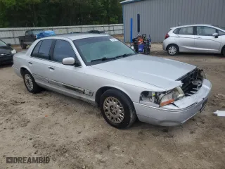2003 Mercury Grand Marquis GS Convenience with VIN 2MEFM74W83X607807, listed as a Copart auction lot 51930425 with 114,862 mi miles and Salvage Title. Bid and sale history available at carsss.com. Image 4.