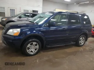 2004 Honda Pilot EX with VIN 2HKYF18494H548439, listed as a Copart auction lot 52603015 with 161,388 mi miles and Clean Title. Bid and sale history available at carsss.com. Image 1.